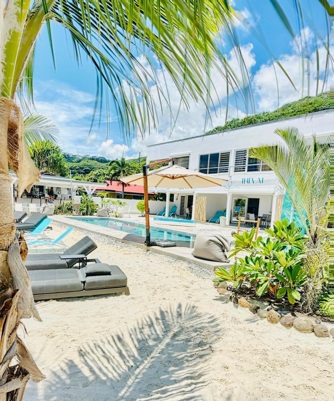 Pension Irivai Appartement Puatou 1 Chambre Bord De Mer Uturoa Kültér fotó
