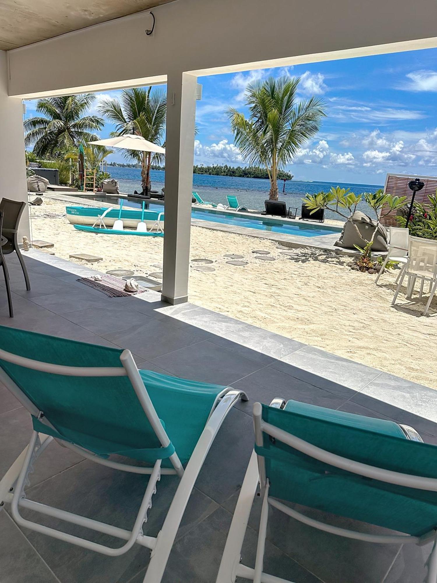 Pension Irivai Appartement Puatou 1 Chambre Bord De Mer Uturoa Kültér fotó