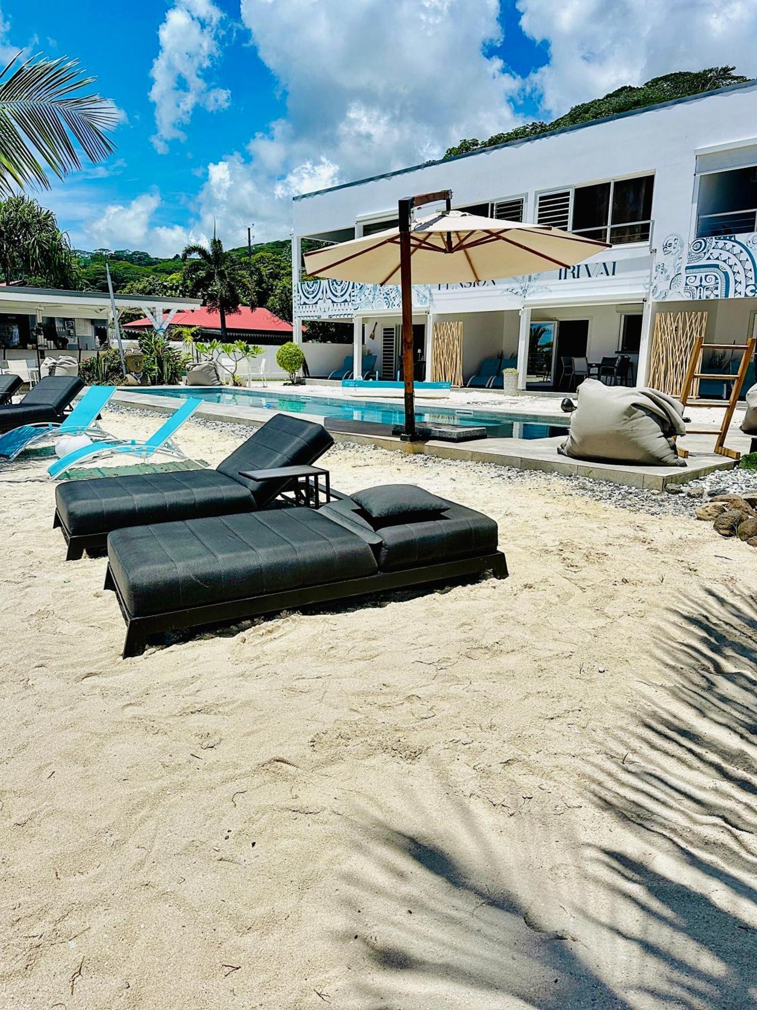 Pension Irivai Appartement Puatou 1 Chambre Bord De Mer Uturoa Kültér fotó