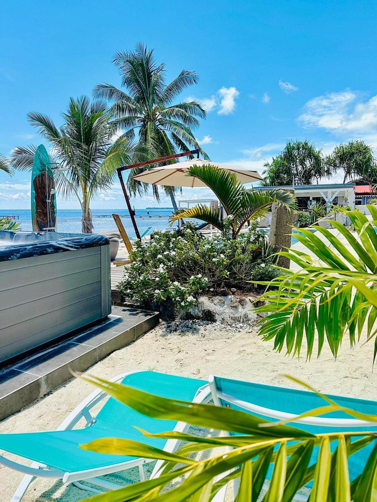 Pension Irivai Appartement Puatou 1 Chambre Bord De Mer Uturoa Kültér fotó